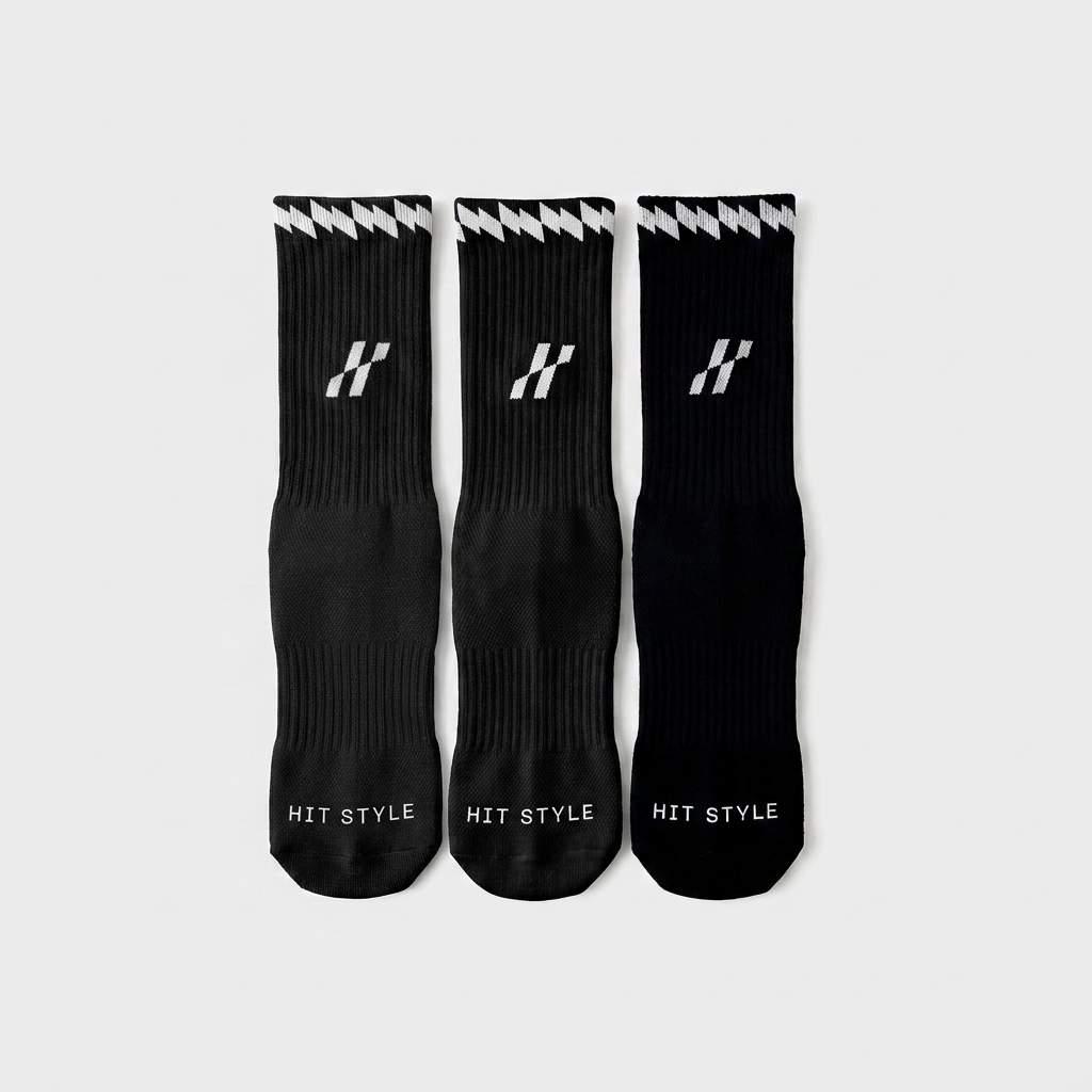 Crew Triple Black – Pack of 3