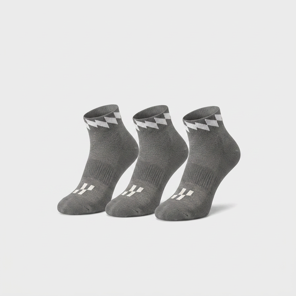 Ankle Triple Grey – Pack of 3
